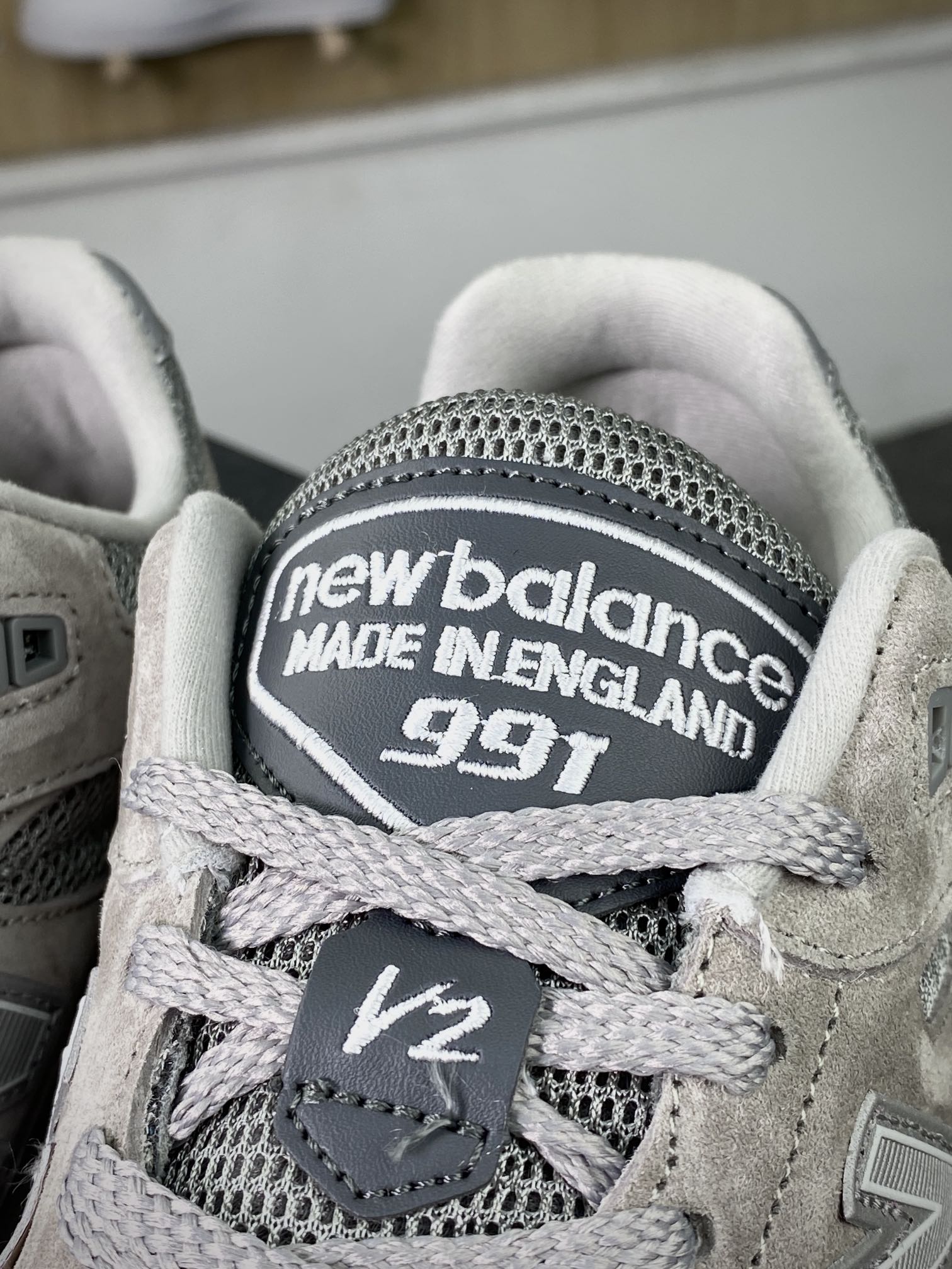 New Balance 991v2 Made in UK ”Grey” series running shoes ”Original Grey” U991GL2