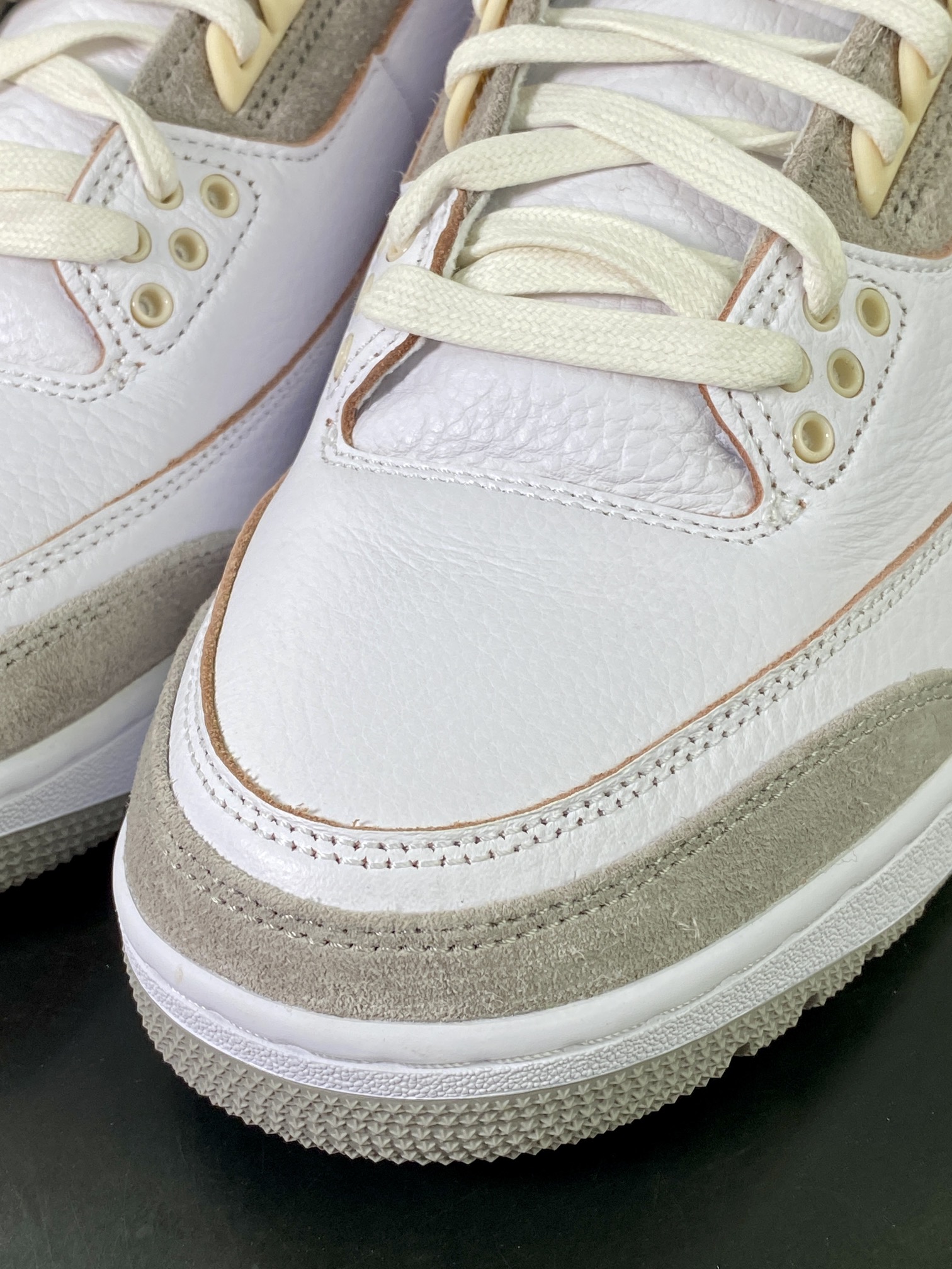 420 Air Jordan 3 Retro SP"Raised By Women"迈克尔·乔丹AJ3代中帮篮球鞋“米白灰联名”DH3434-110