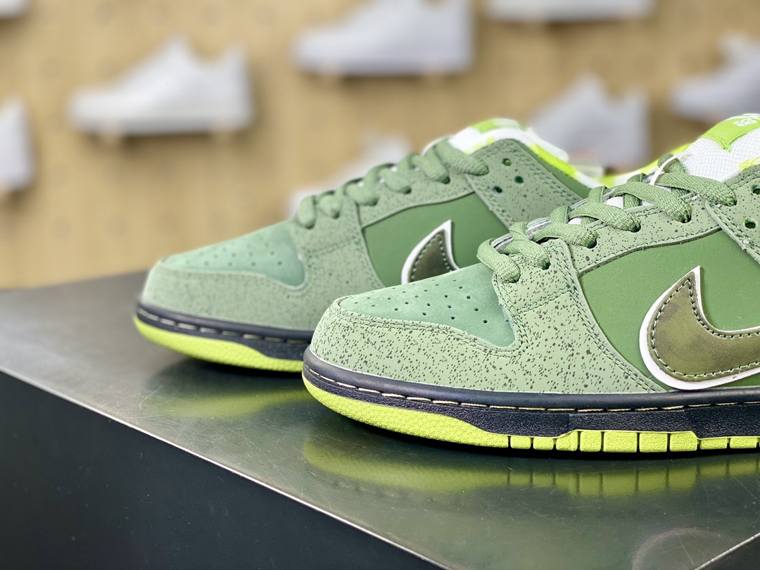 Concepts x Nike SB Dunk Low ”Green Lobster” Dunk Series Classic Low-top Sneakers ”Dark Green Lobster” BV1310-337