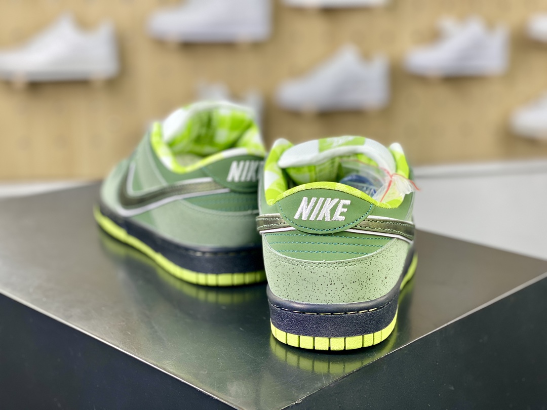 Concepts x Nike SB Dunk Low ”Green Lobster” Dunk Series Classic Low-top Sneakers ”Dark Green Lobster” BV1310-337