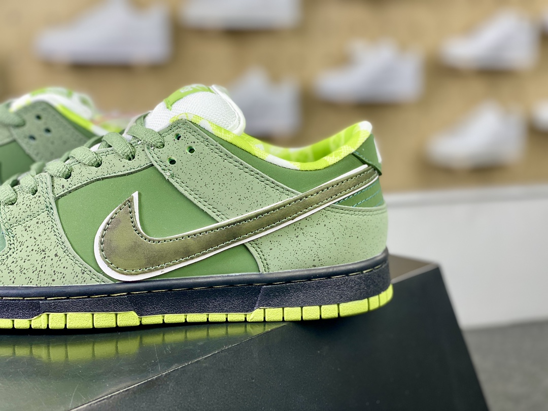 Concepts x Nike SB Dunk Low ”Green Lobster” Dunk Series Classic Low-top Sneakers ”Dark Green Lobster” BV1310-337