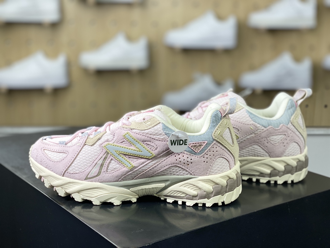 200 新百伦New Balance ML610T 系列低帮山系越野跑运动鞋“翻毛浅粉灰”ML610TH