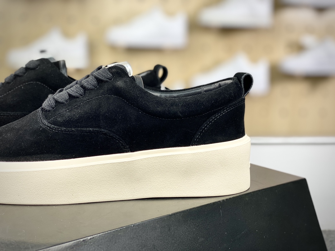 350 Fear of God 101 Low Top Sneaker 平底低帮增高系带百搭休闲运动板鞋