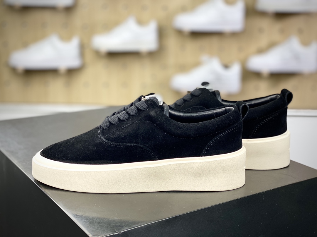 350 Fear of God 101 Low Top Sneaker 平底低帮增高系带百搭休闲运动板鞋