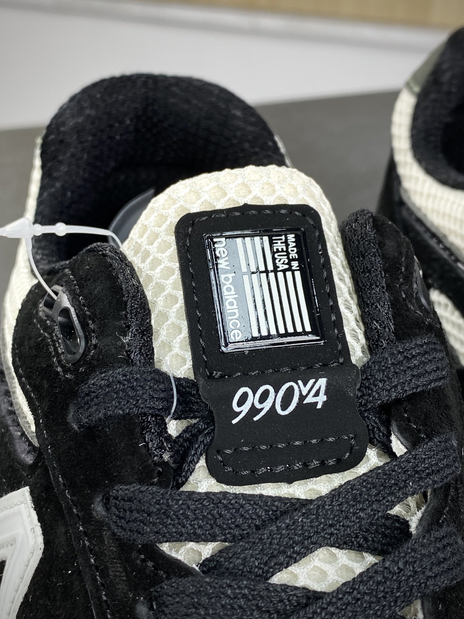 NBNew Balance in USA M990V4 ”1998 Pack/Outro” series American-made running shoes ”Joint Black and White Panda” U990JS4