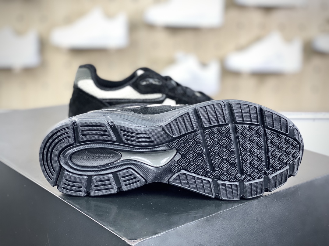 NBNew Balance in USA M990V4 ”1998 Pack/Outro” series American-made running shoes ”Joint Black and White Panda” U990JS4