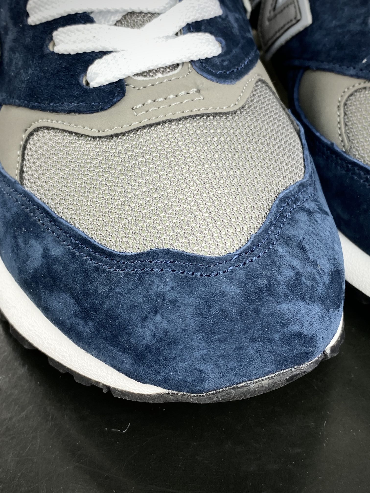 New Balance Made in USA 990v2 high-end American-made series low-top jogging shoes ”dark blue gray silver 3M” M990GR2