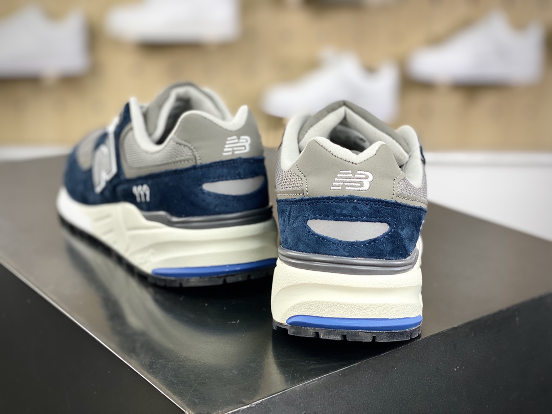 New Balance Made in USA 990v2 high-end American-made series low-top jogging shoes ”dark blue gray silver 3M” M990GR2