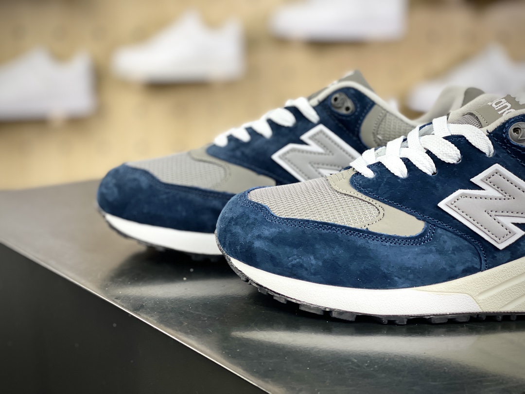 New Balance Made in USA 990v2 high-end American-made series low-top jogging shoes ”dark blue gray silver 3M” M990GR2