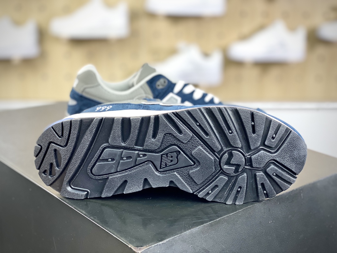 New Balance Made in USA 990v2 high-end American-made series low-top jogging shoes ”dark blue gray silver 3M” M990GR2