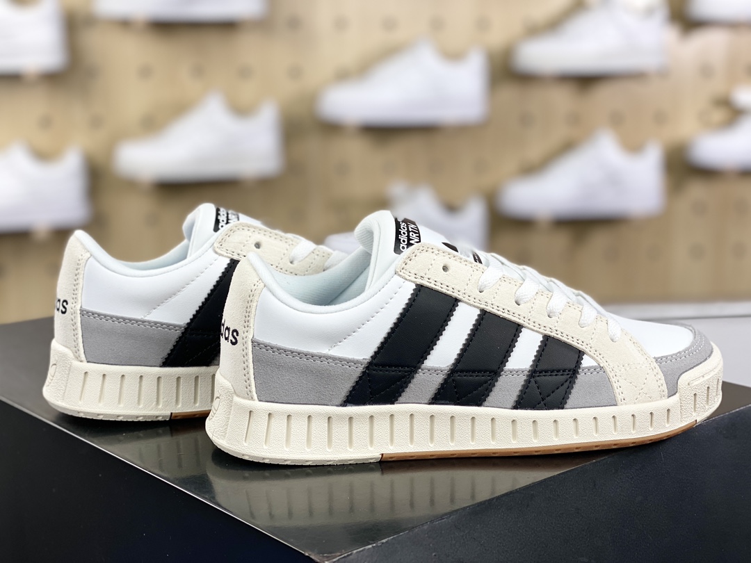 180 阿迪达斯Adidas Originals Nrtn Low 神经秩系列低帮板鞋“米灰白黑”IF8809