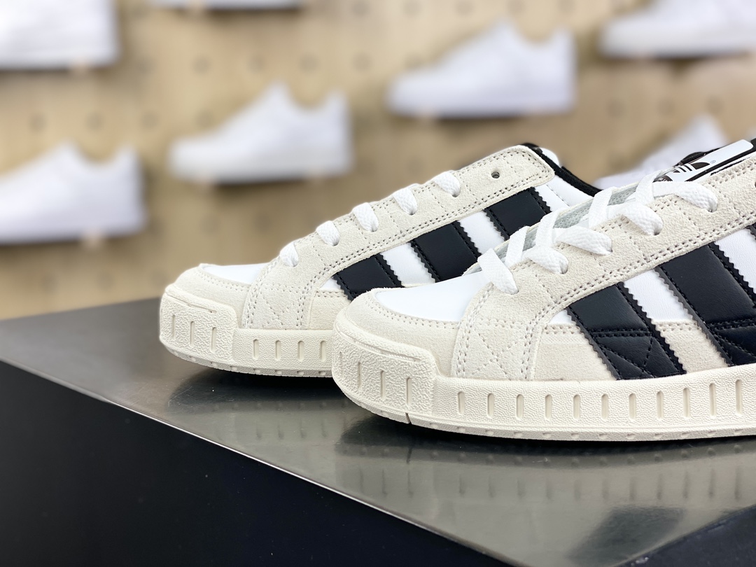 180 阿迪达斯Adidas Originals Nrtn Low 神经秩系列低帮板鞋“米白黑”IF8811