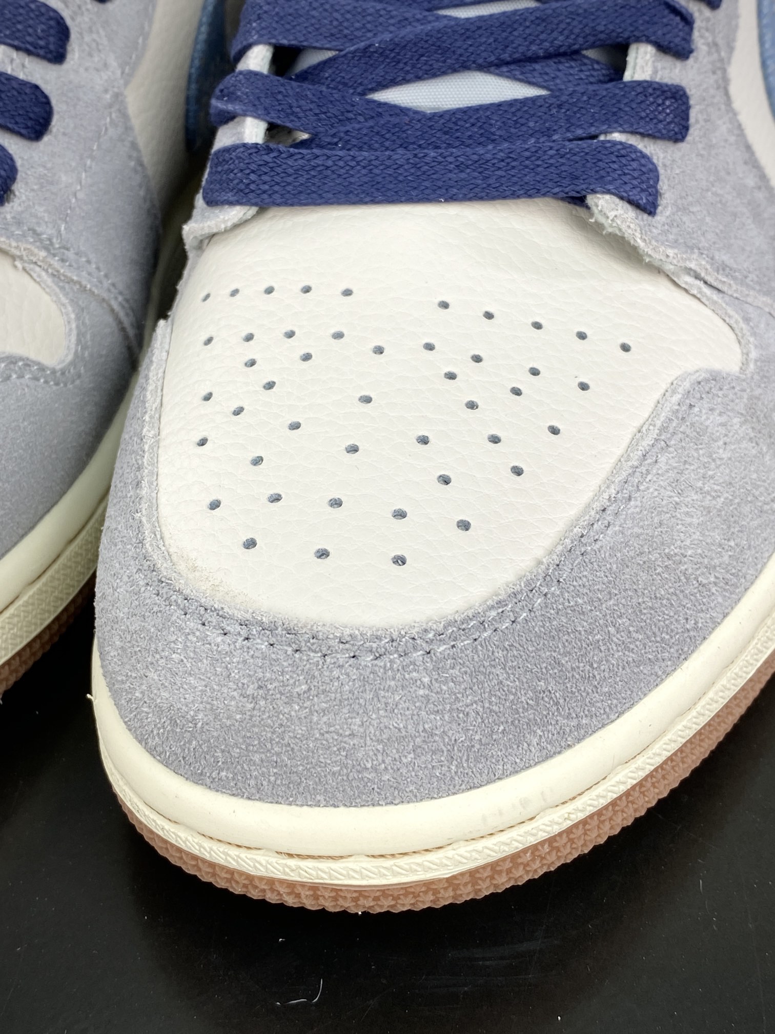 180 耐克Nike Air Jordan 1 Low SE”Phantom Denim Swoosh”AJ1乔丹一代篮球鞋“灰棕牛仔蓝情人节”FZ5042-041