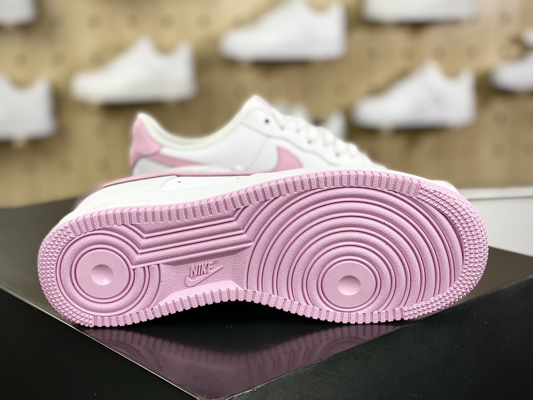 200 耐克Nike Air Force 1’07 Low"Bubblegum"空军一号系列板鞋“白泡泡糖浅粉钩子”FJ4146-101