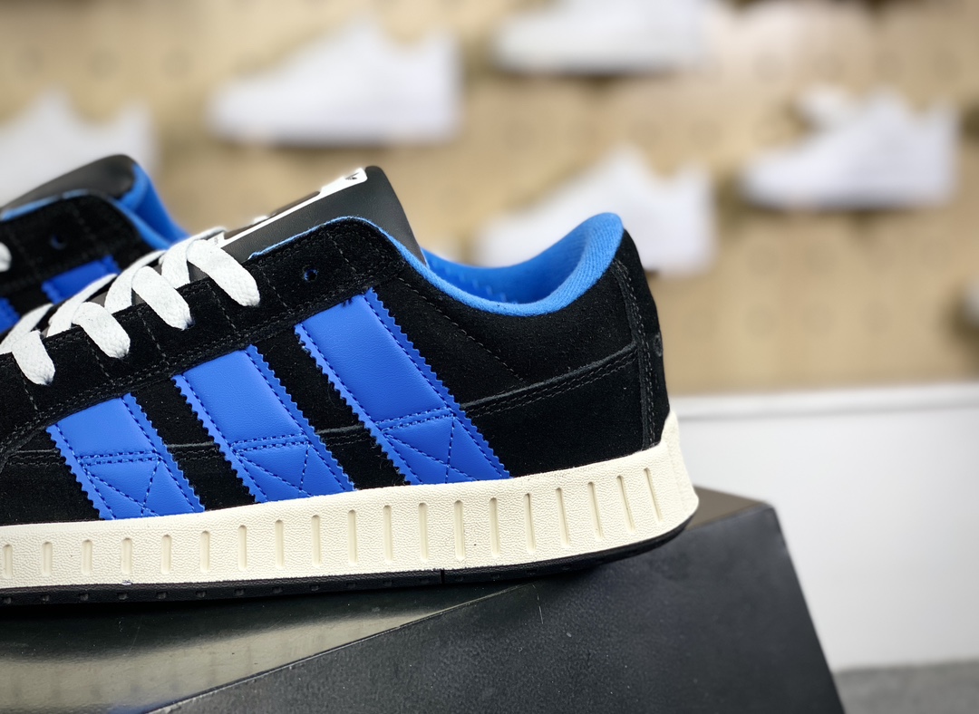 180 阿迪达斯Adidas Originals Nrtn Low 神经秩系列低帮板鞋“黑宝蓝”IF8804