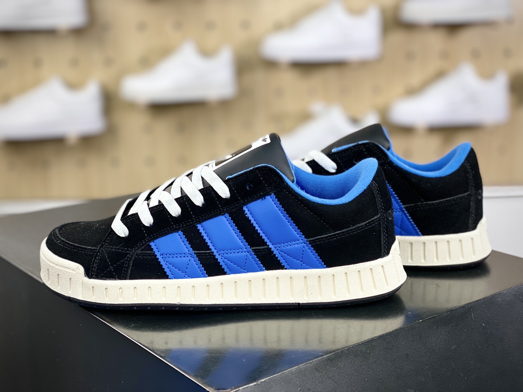 180 阿迪达斯Adidas Originals Nrtn Low 神经秩系列低帮板鞋“黑宝蓝”IF8804