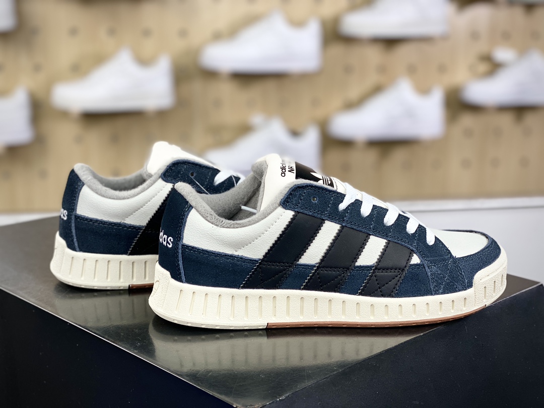 180 阿迪达斯Adidas Originals Nrtn Low 神经秩系列低帮板鞋“炭黑米白”IF8800