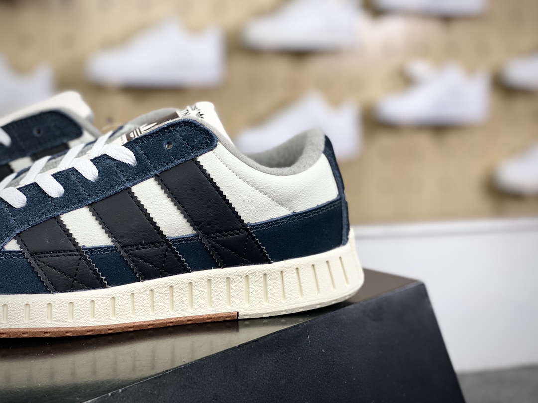 180 阿迪达斯Adidas Originals Nrtn Low 神经秩系列低帮板鞋“炭黑米白”IF8800