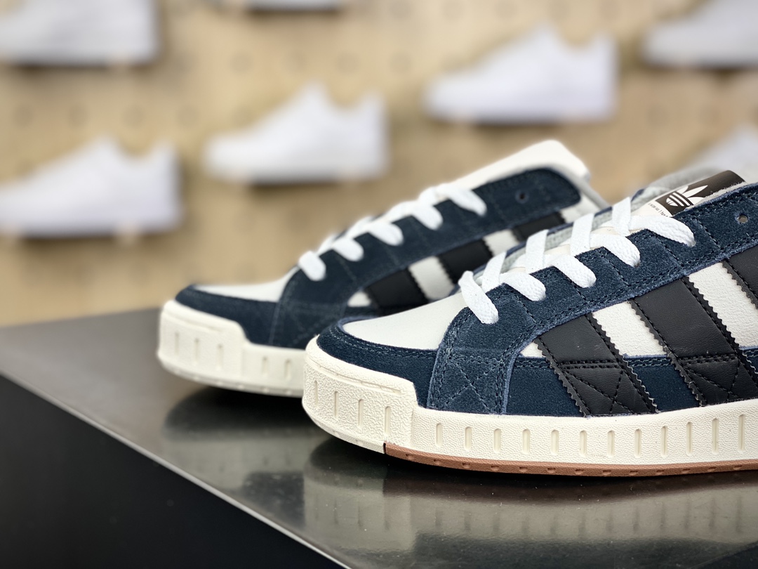 180 阿迪达斯Adidas Originals Nrtn Low 神经秩系列低帮板鞋“炭黑米白”IF8800