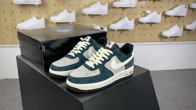[Air Force Series]Nike Air Force 1 07 Low Suede "Anthracite" Air Force One Ser