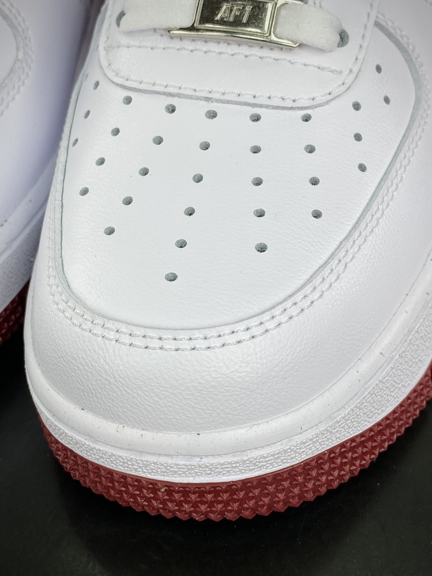 200 Air Sole气垫耐克Nike Air Force 1’07 Low”White Light Red”空军一号板鞋“皮革白淡红钩子”FQ7626-100