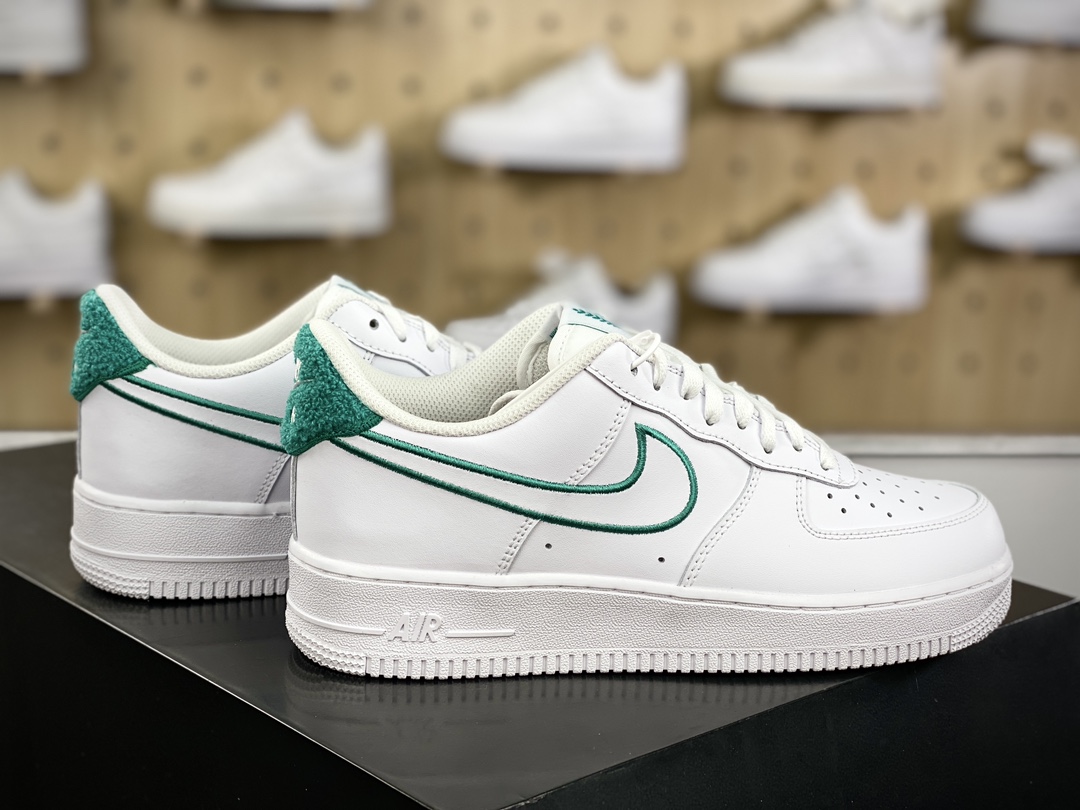 200 Nike Air Force 1’07 Low”Resort And Sport”空军一号板鞋“皮革白水绿电绣钩子”FZ2008-100