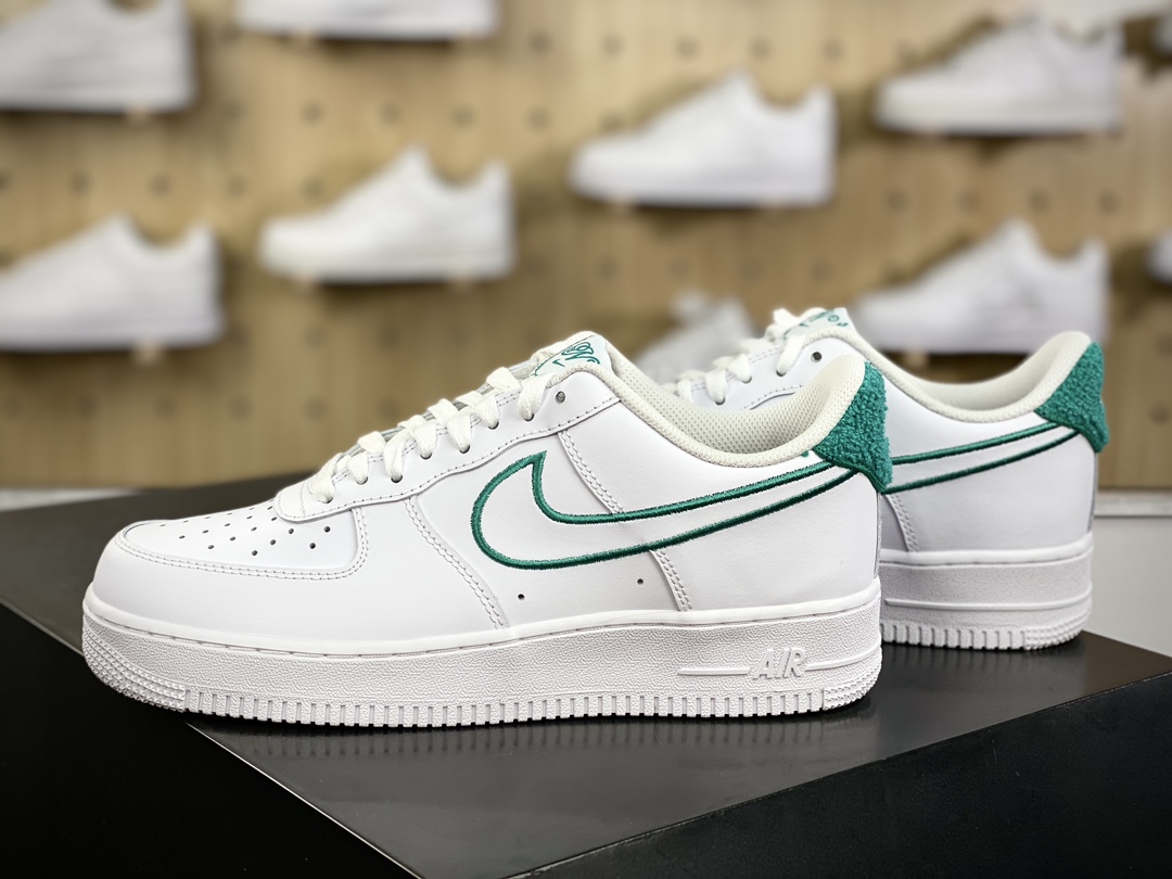 200 Nike Air Force 1’07 Low”Resort And Sport”空军一号板鞋“皮革白水绿电绣钩子”FZ2008-100