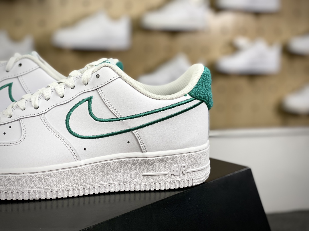 200 Nike Air Force 1’07 Low”Resort And Sport”空军一号板鞋“皮革白水绿电绣钩子”FZ2008-100