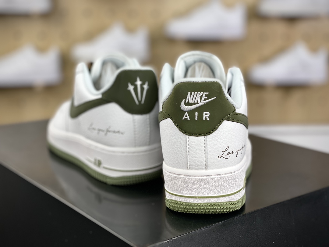 240 NOCTA x Nike Air Force 1 Low"Certified Lover Boy"空军一号板鞋“痴情男孩白军绿反光”L01718-055