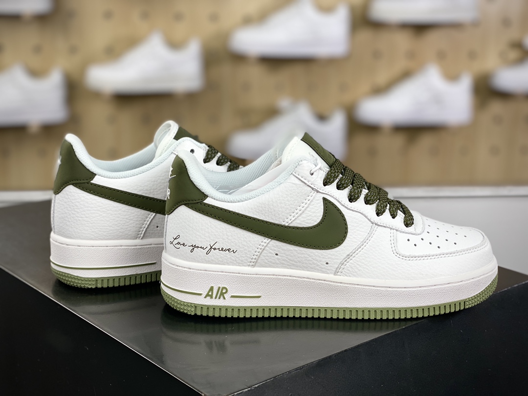 240 NOCTA x Nike Air Force 1 Low"Certified Lover Boy"空军一号板鞋“痴情男孩白军绿反光”L01718-055