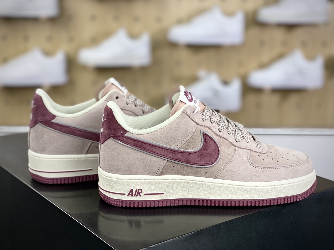 260 大友克洋/Otomo Katsuhiro x Nike Air Force 1’07 LV8 Low"AKIRA"空军一号板鞋“麂皮淡粉玫瑰花”KT0036-088