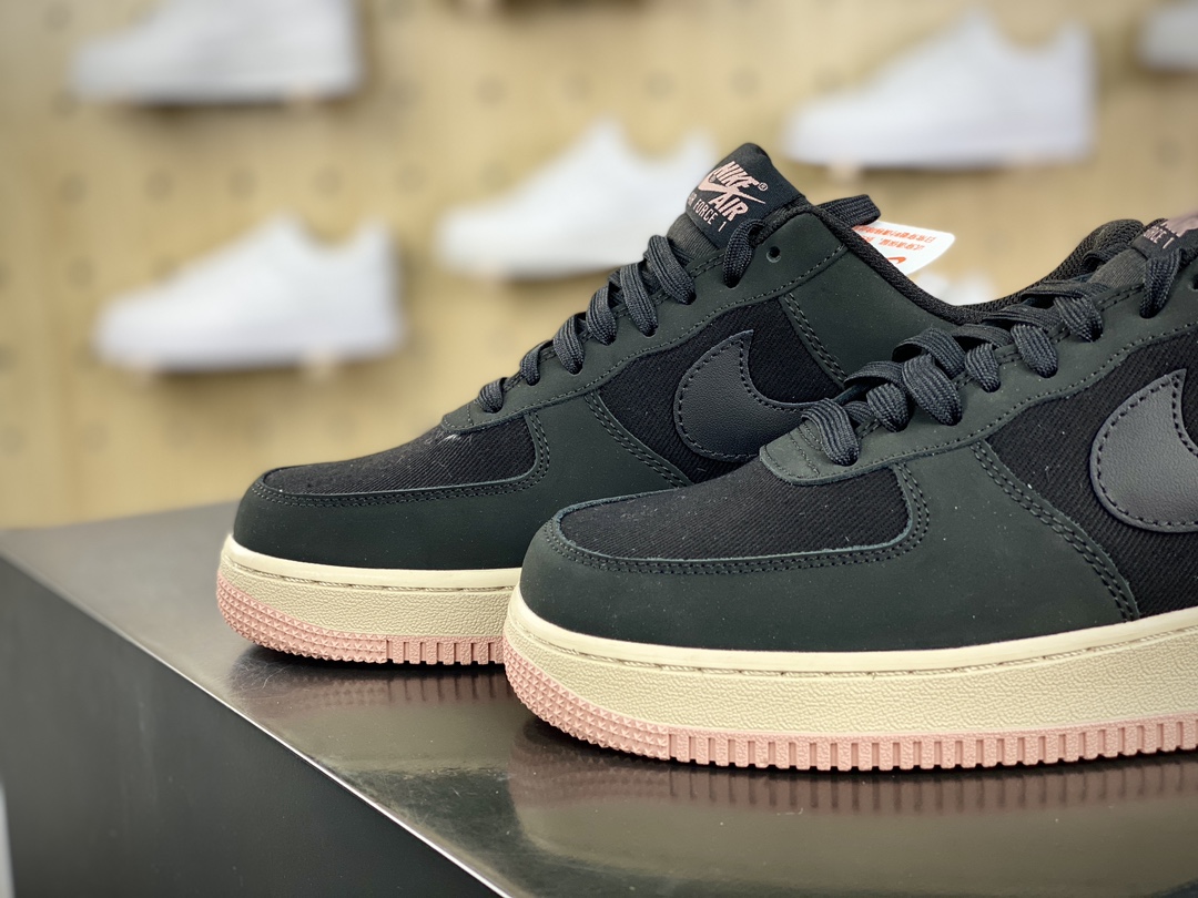 200 耐克Nike Wmns Air Force 1’07 Low LX"Ashen Slate"空军一号经典低帮板鞋“拼接岩板灰蓝”FB8876-400