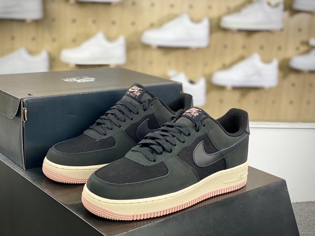 200 耐克Nike Wmns Air Force 1’07 Low LX”Ashen Slate”空军一号经典低帮板鞋“拼接岩板灰蓝”FB8876-400