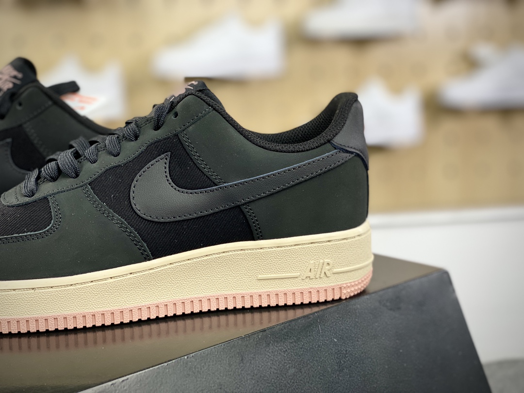 200 耐克Nike Wmns Air Force 1’07 Low LX"Ashen Slate"空军一号经典低帮板鞋“拼接岩板灰蓝”FB8876-400