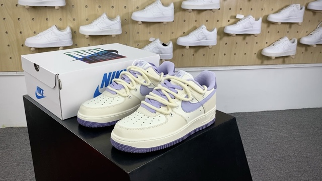 [Air Force Series], Nike Air Force 1 07 Low "Milk WhitePurple" Air Force One