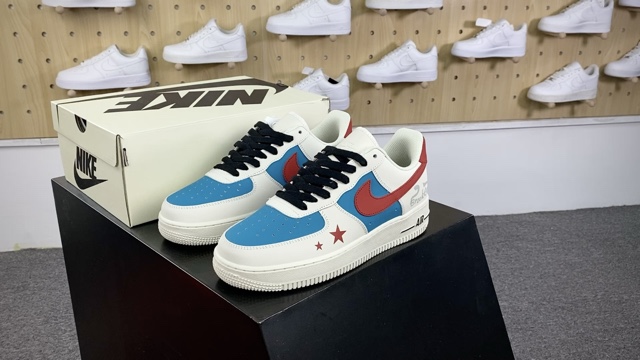 [Air Force Series]Nike Air Force 1 07 Low Retro "Califonia hotel" Air Force On