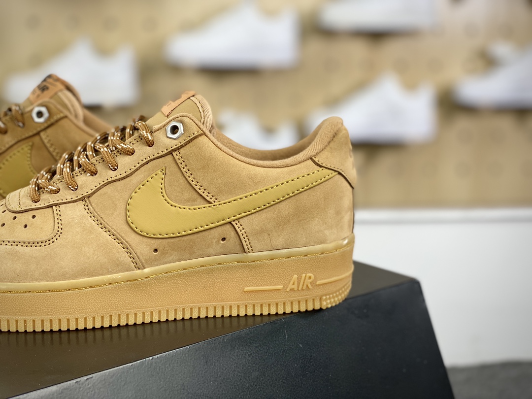 200 耐克Nike Air Force 1 Low 07 LV8"Wheat / Flax"空军一号低帮板鞋“新小麦麦黄棕”CJ9179-200