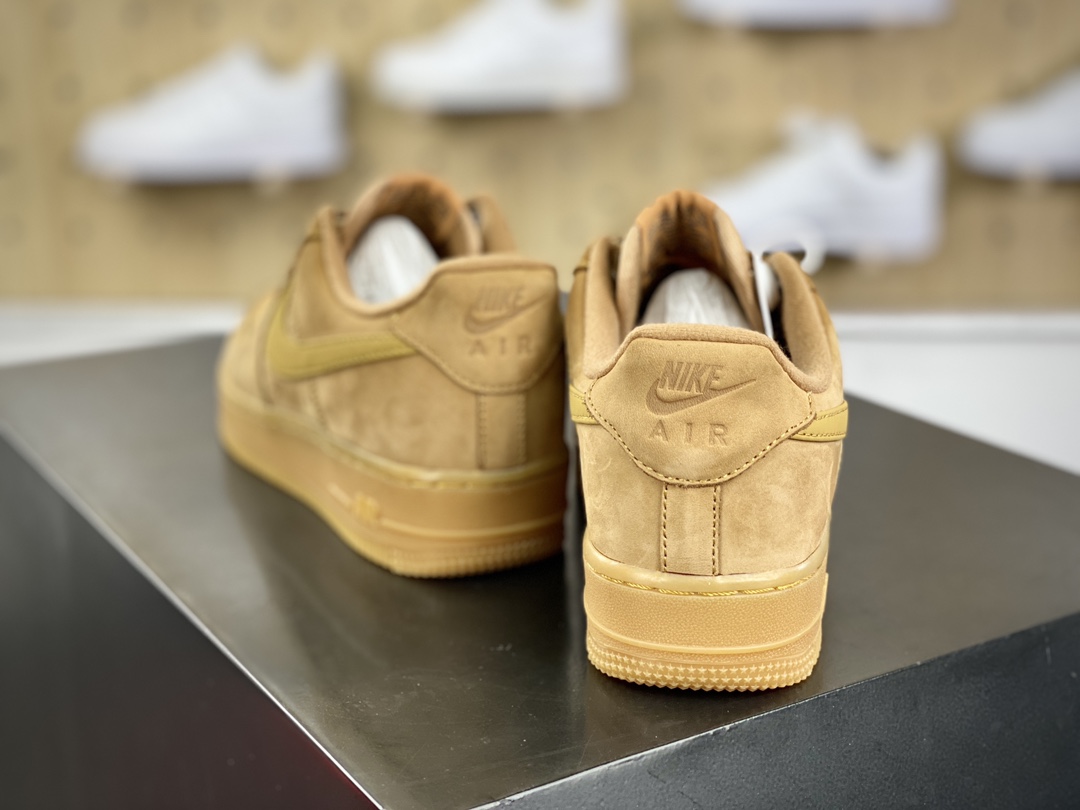 200 耐克Nike Air Force 1 Low 07 LV8"Wheat / Flax"空军一号低帮板鞋“新小麦麦黄棕”CJ9179-200