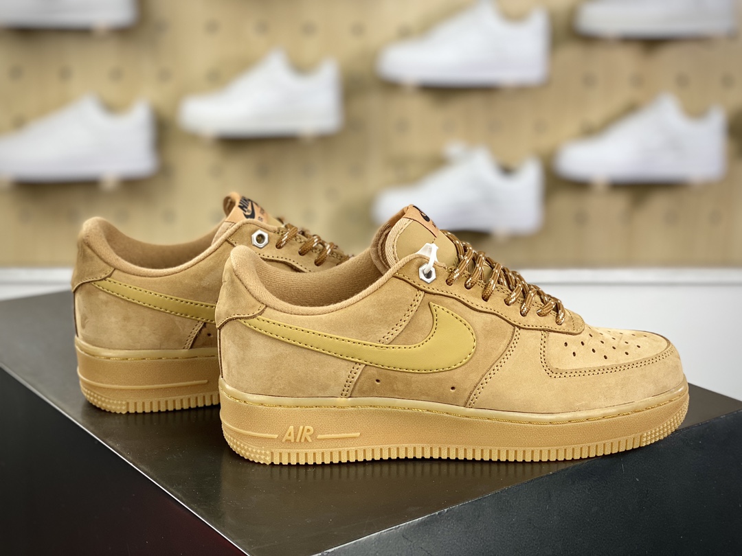 200 耐克Nike Air Force 1 Low 07 LV8"Wheat / Flax"空军一号低帮板鞋“新小麦麦黄棕”CJ9179-200