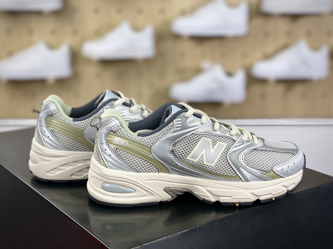 200 NB新百伦New Balance MR530系列低帮跑步鞋“灰银做旧”MR530VS