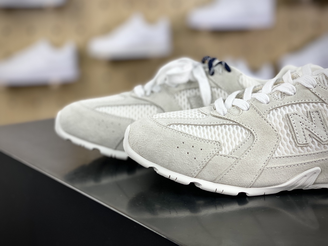 320 意大利奢侈品牌/缪缪Miu Miu x NB新百伦New Balance 530 SL系列慢跑鞋“联名翻毛白黑鞋带”5E165E_Z5O_F0401_F_D005