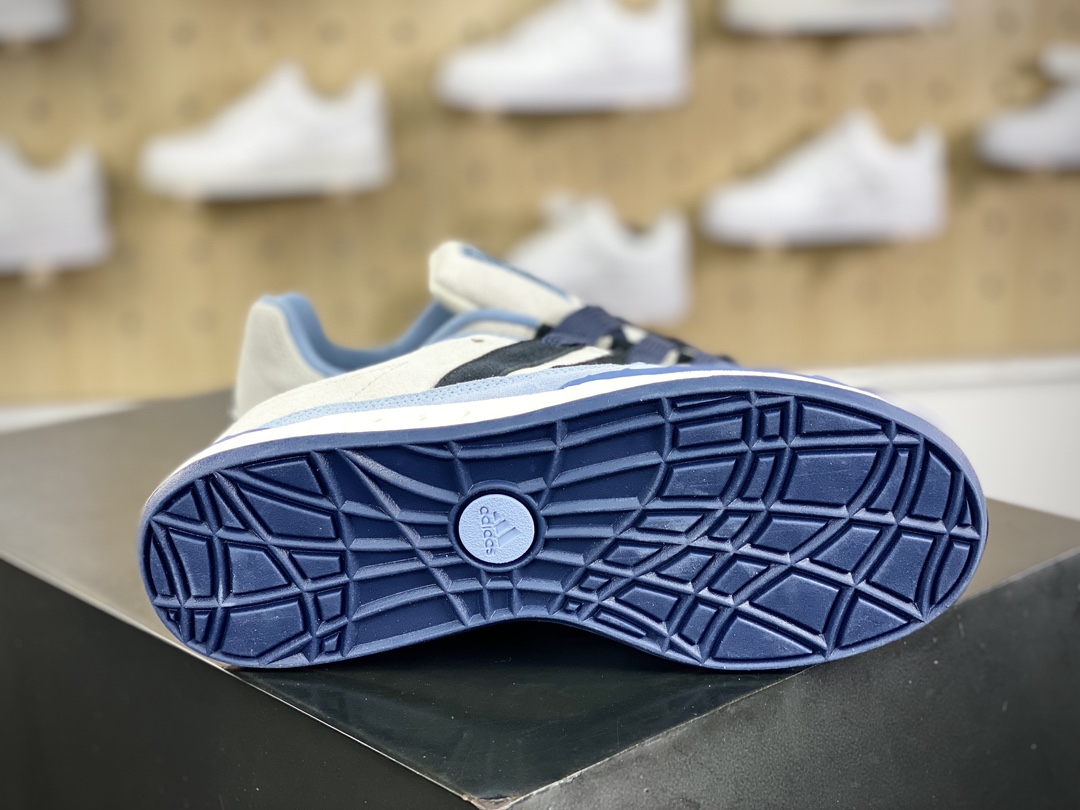 180 阿迪达斯Adidas Originals Adimatic Low”White Nvay”马蒂奇系列低帮板鞋“灰白靛蓝浅蓝”IG6006