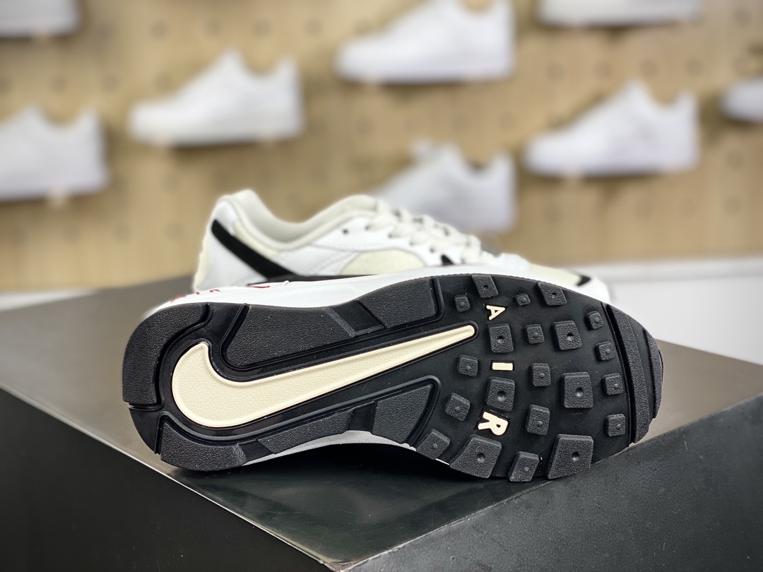 260 耐克Nike Air Grudge Leather”White/Black”咒怨系列低帮运动鞋“白黑大钩”102026-011