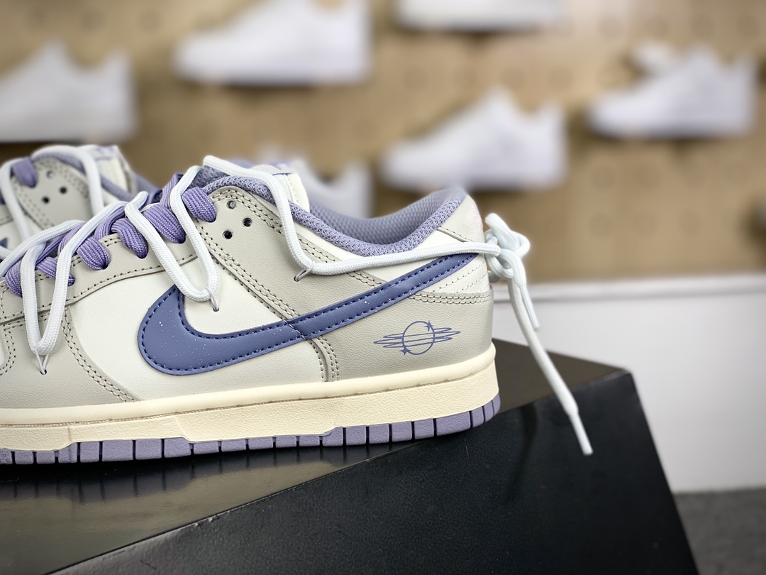 240 耐克Nike SB Dunk Low”interstellar”扣篮系列低帮板鞋“灰紫岛星际梦幻绑绳”DD1503-500