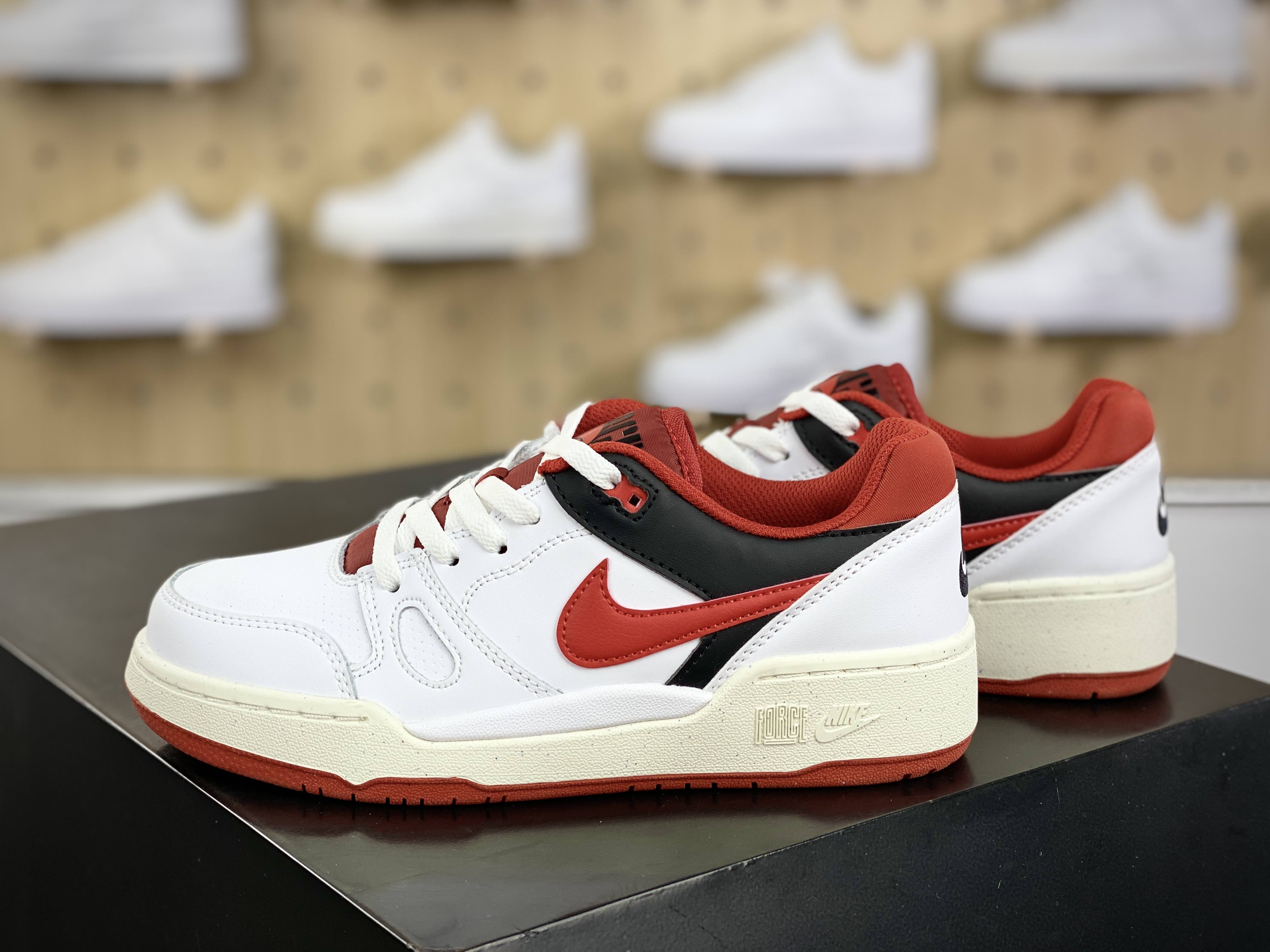 220 耐克Nike Full Force Low ”Year Of The Dragon”全力以赴篮球板鞋“米白红龙年”FB1362-102