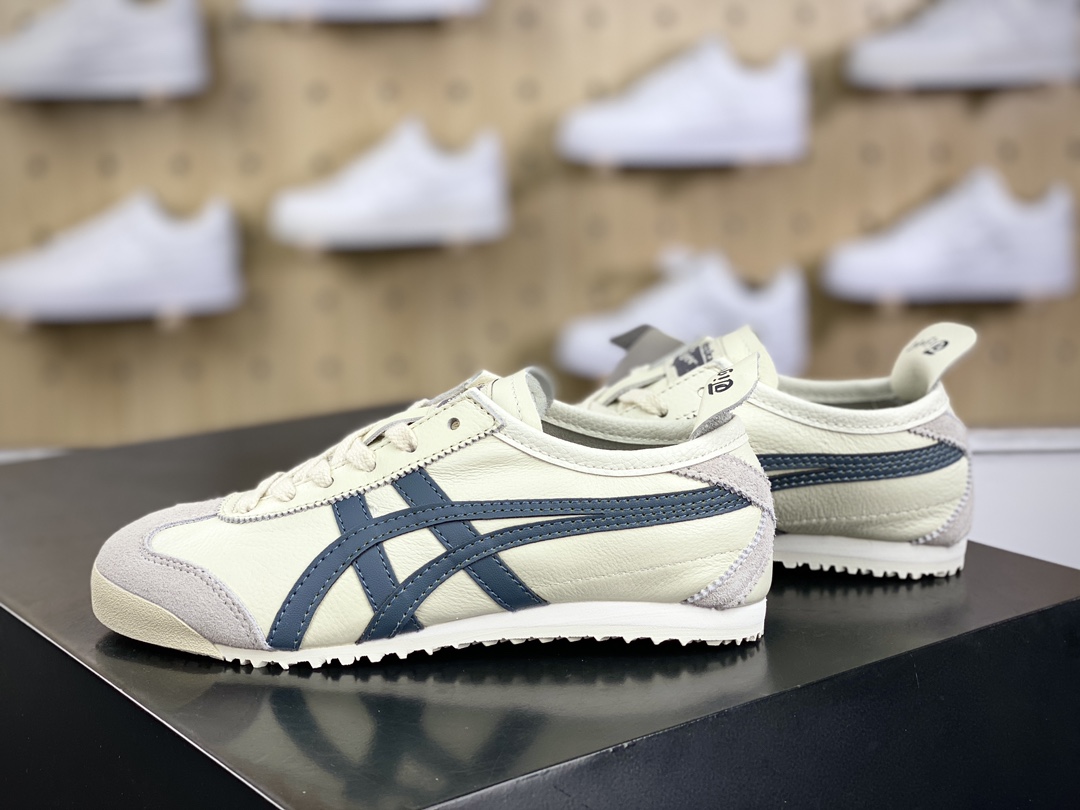 180 鬼塚虎/Onitsuka Tiger  复古经典百搭一脚蹬松紧带休闲运动鞋