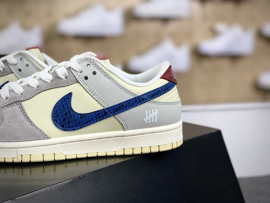 280 UNDEFEATED x Nike By You SB Dunk Low Retro 扣篮板鞋“联名白蓝车线电绣小钩”FC2025-302