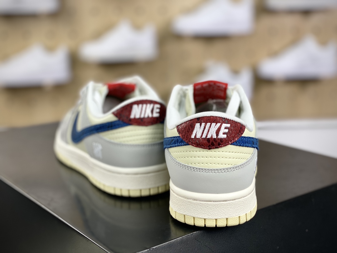 280 UNDEFEATED x Nike By You SB Dunk Low Retro 扣篮板鞋“联名白蓝车线电绣小钩”FC2025-302