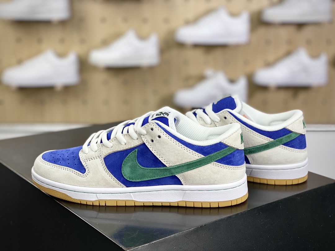 240 耐克Nike By You SB Dunk Low Retro SP扣篮系列低帮休闲运动滑板板鞋“发毛米黄兰绿”HF3704-001