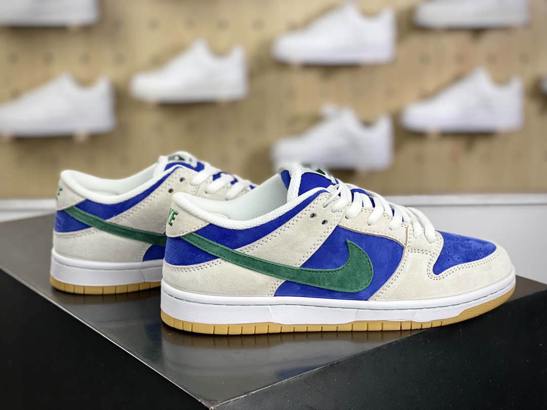 240 耐克Nike By You SB Dunk Low Retro SP扣篮系列低帮休闲运动滑板板鞋“发毛米黄兰绿”HF3704-001